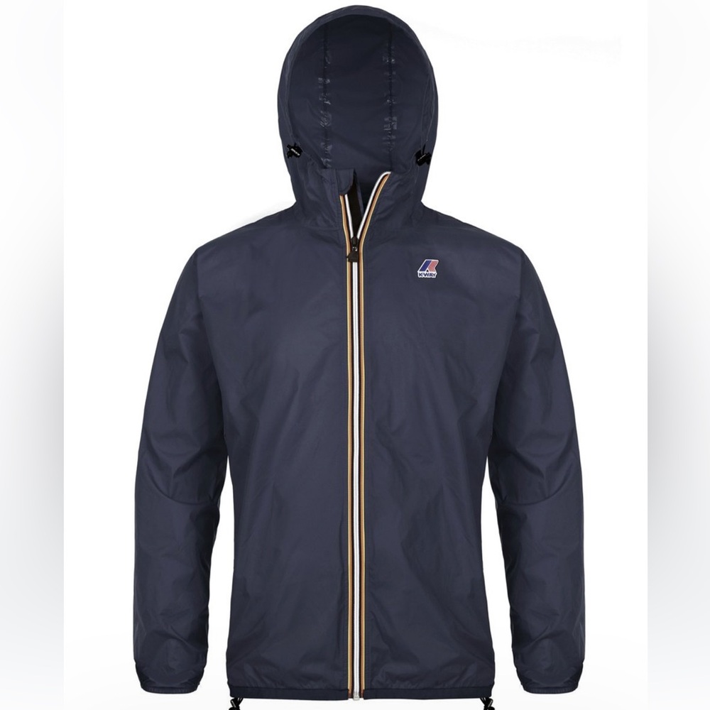 K Way Le Vrai Claude 3.0 Rain Jacket Size small Unisex